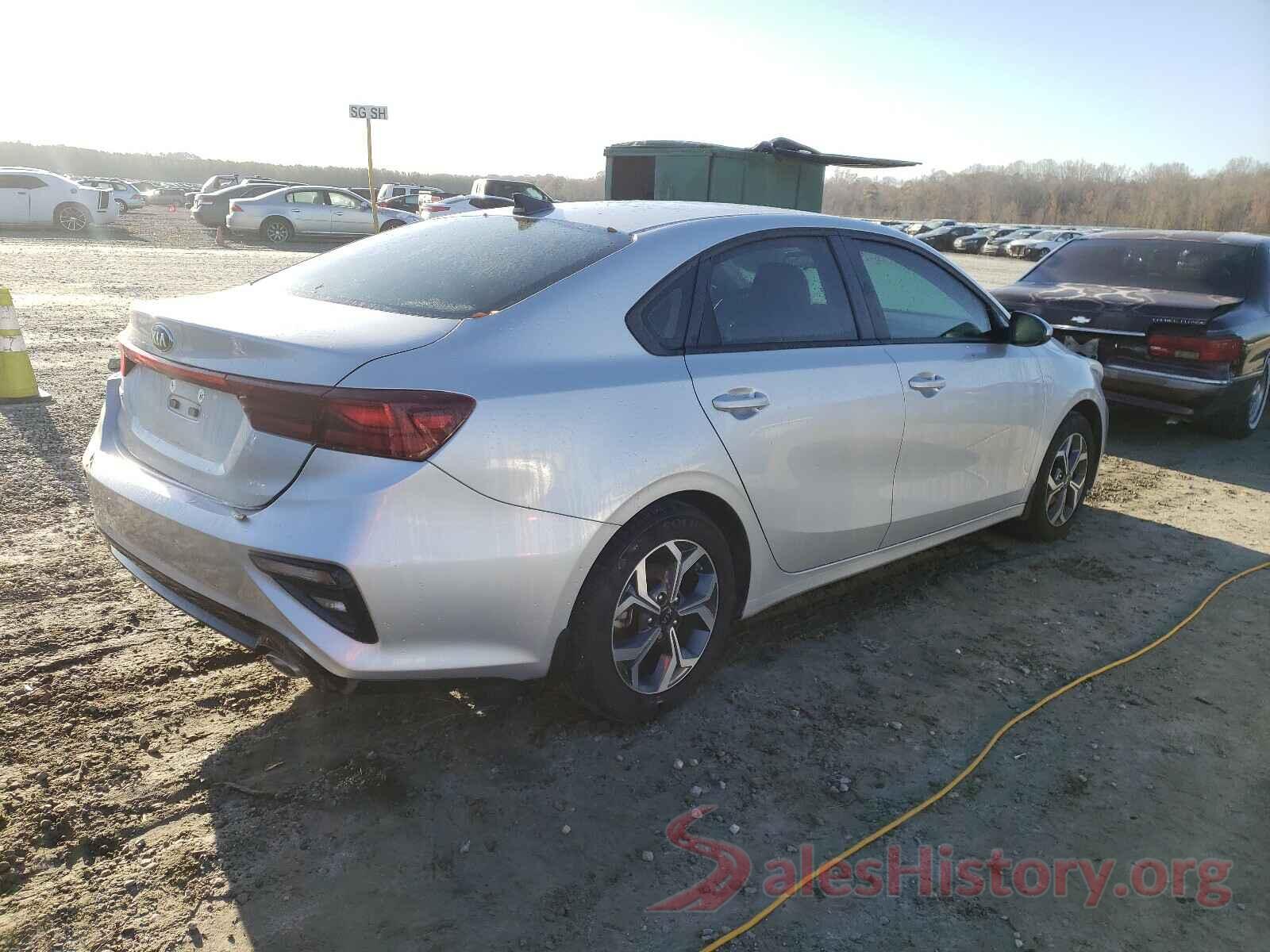 3KPF24AD1LE157044 2020 KIA FORTE