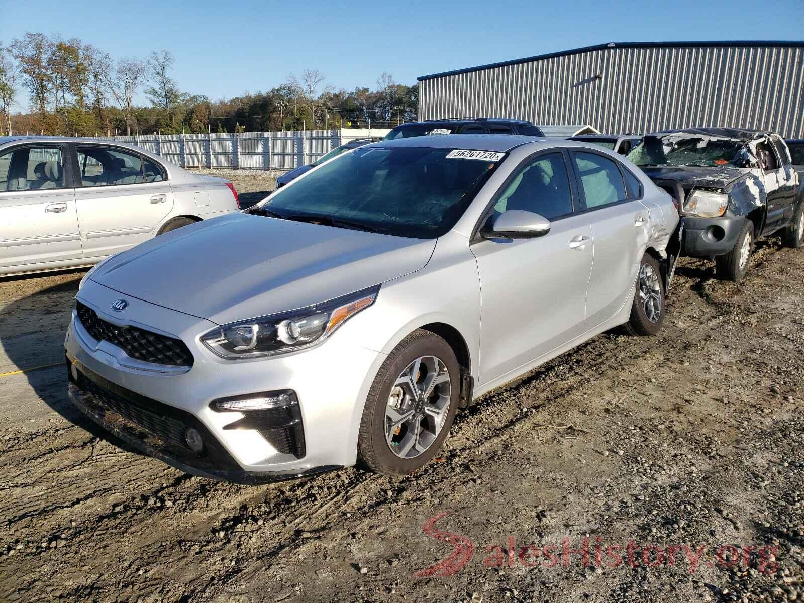 3KPF24AD1LE157044 2020 KIA FORTE