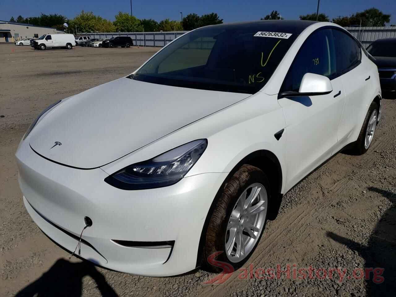 7SAYGDEE3NF423239 2022 TESLA MODEL Y