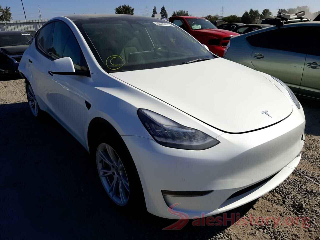 7SAYGDEE3NF423239 2022 TESLA MODEL Y