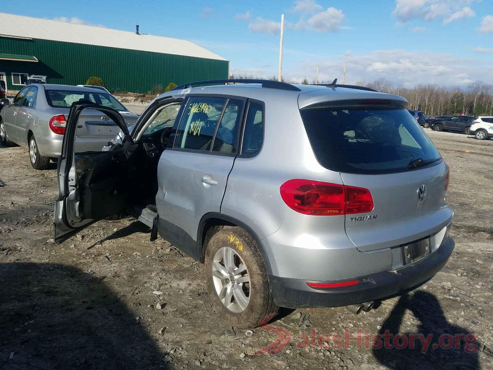 WVGBV7AX2GW537678 2016 VOLKSWAGEN TIGUAN