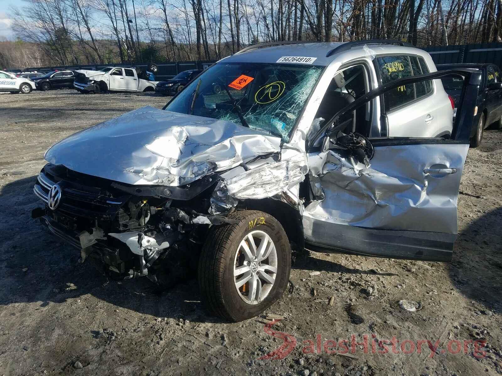 WVGBV7AX2GW537678 2016 VOLKSWAGEN TIGUAN