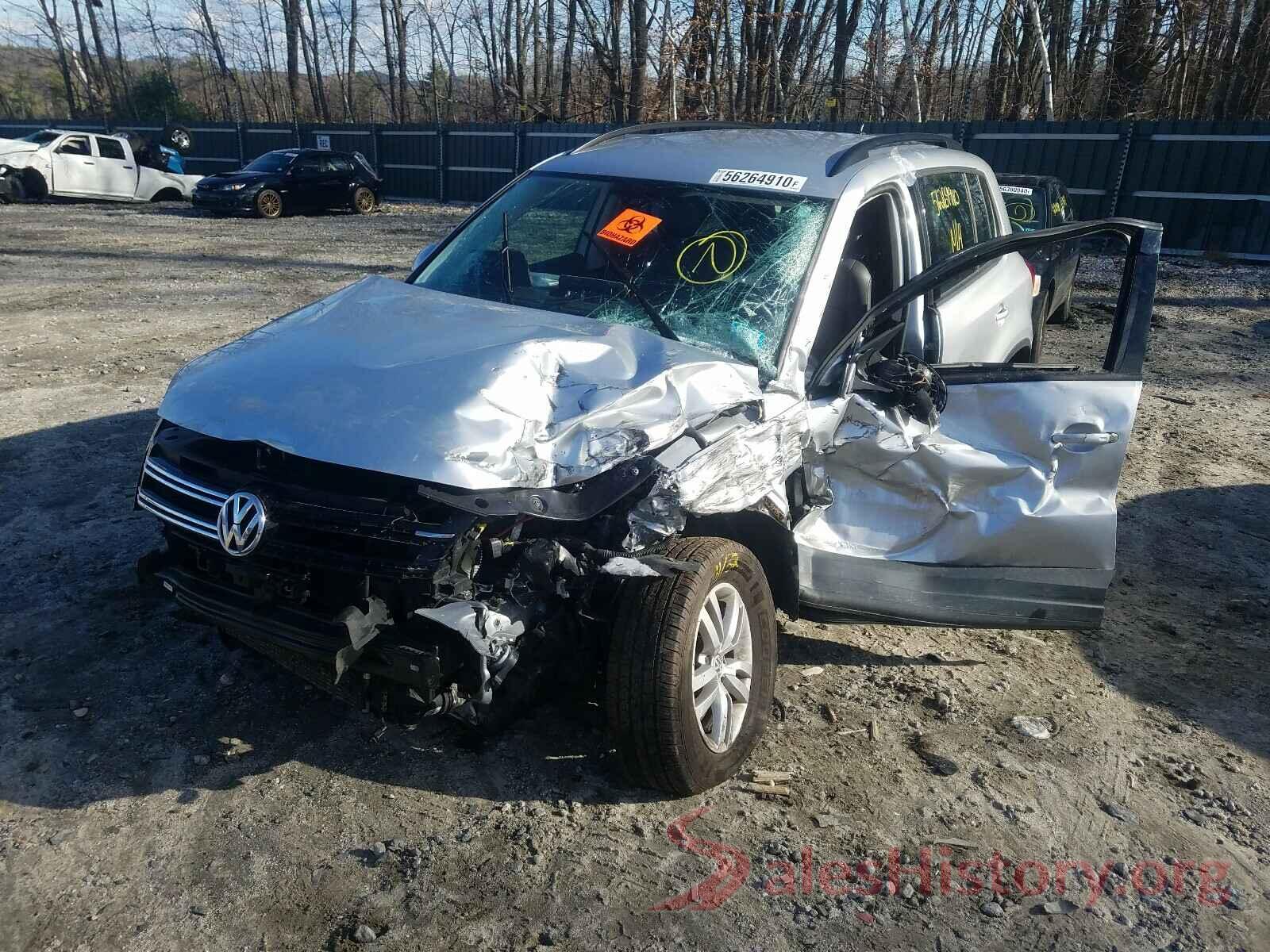 WVGBV7AX2GW537678 2016 VOLKSWAGEN TIGUAN