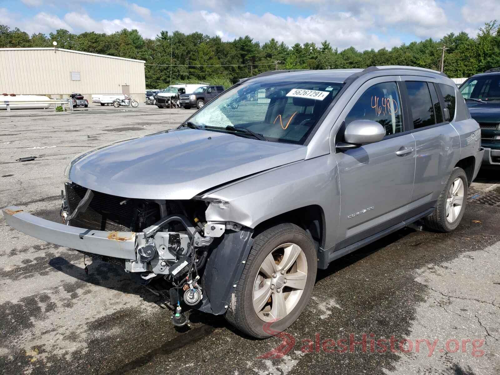 1C4NJDEB2HD210138 2017 JEEP COMPASS