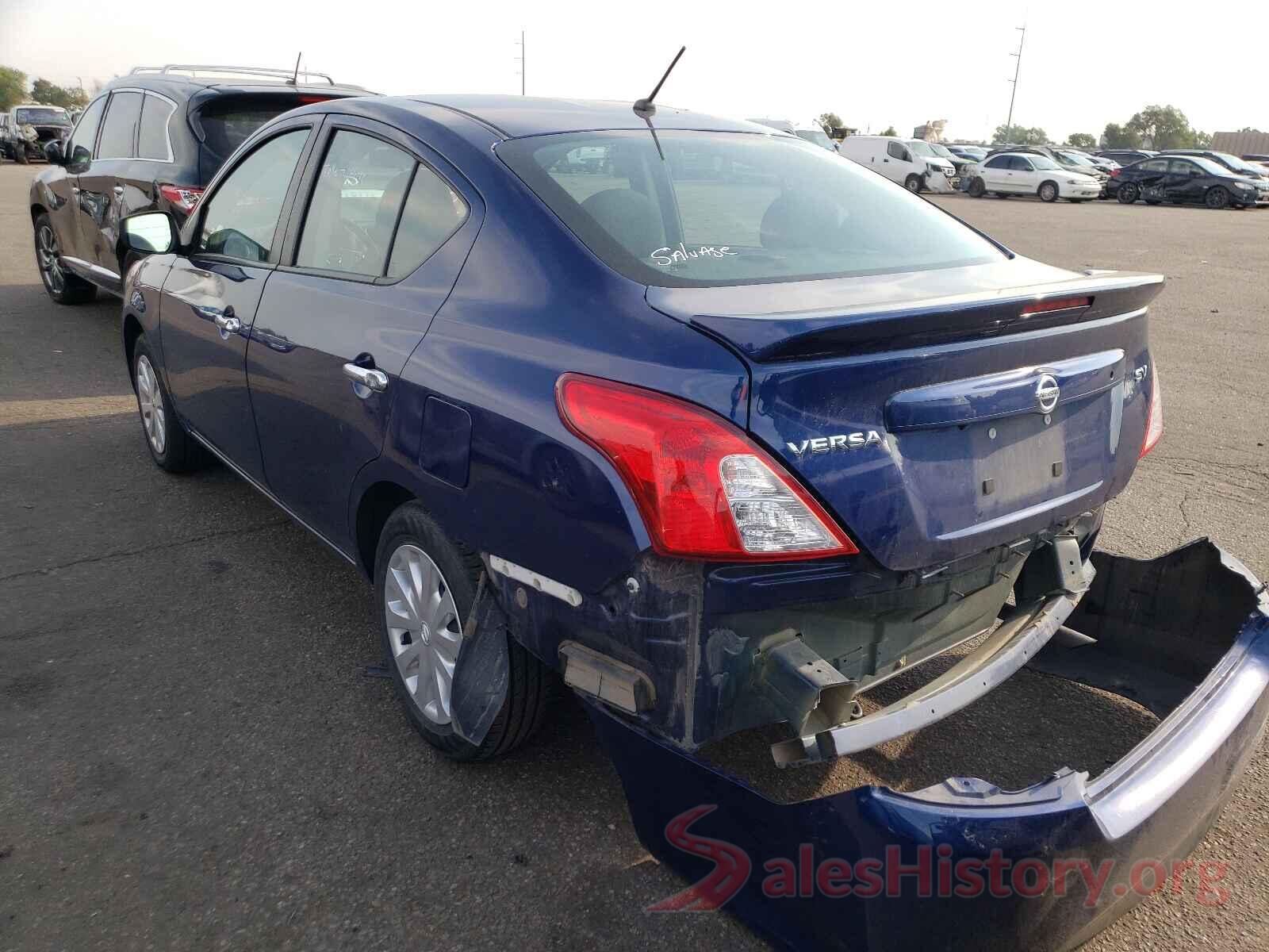 3N1CN7AP5KL870886 2019 NISSAN VERSA