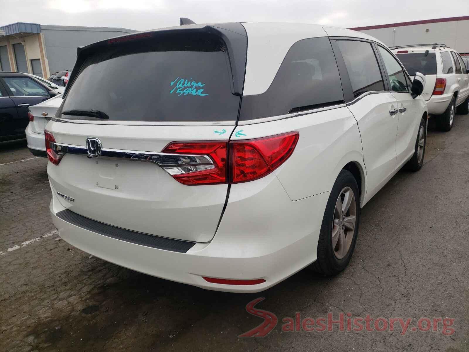 5FNRL6H59KB058548 2019 HONDA ODYSSEY