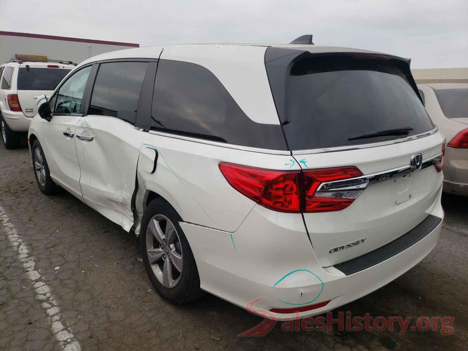 5FNRL6H59KB058548 2019 HONDA ODYSSEY