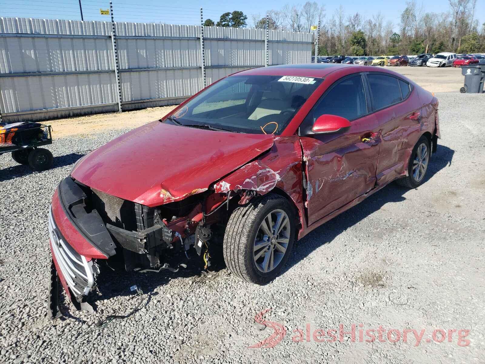 KMHD84LF9HU410264 2017 HYUNDAI ELANTRA