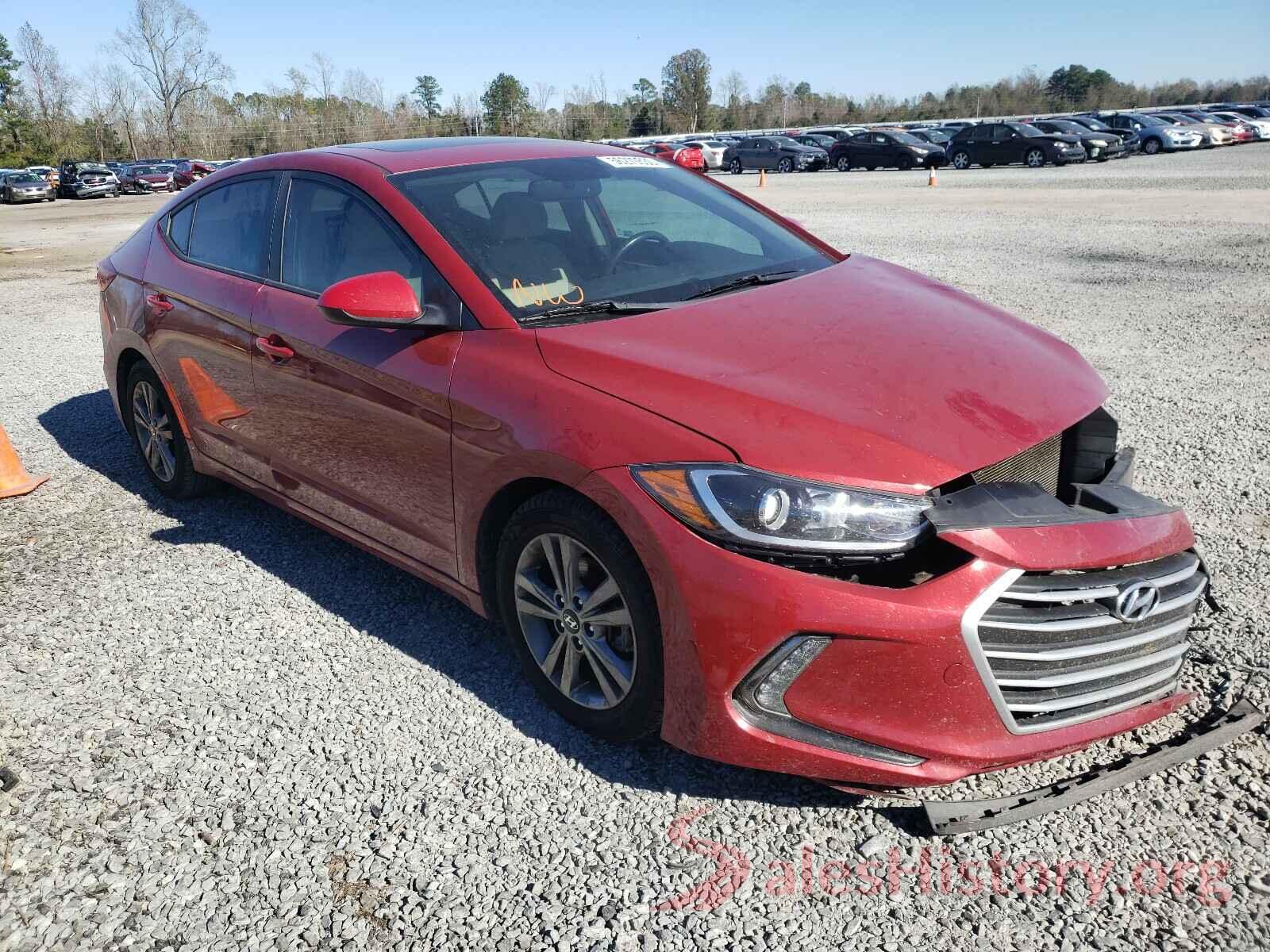 KMHD84LF9HU410264 2017 HYUNDAI ELANTRA