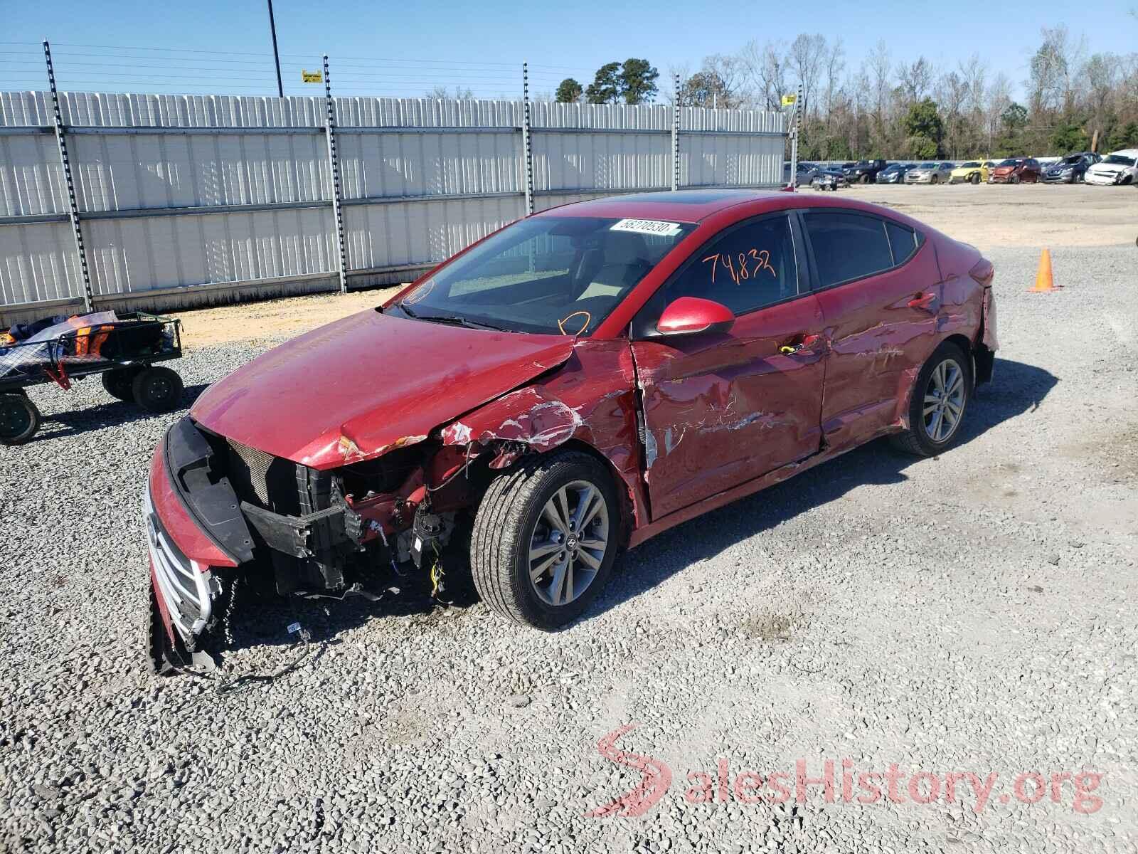 KMHD84LF9HU410264 2017 HYUNDAI ELANTRA