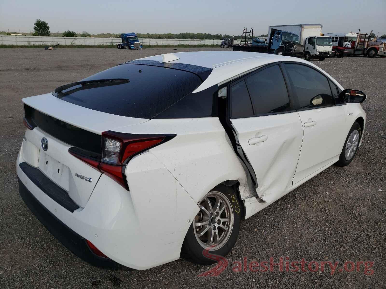 JTDKARFUXL3118340 2020 TOYOTA PRIUS