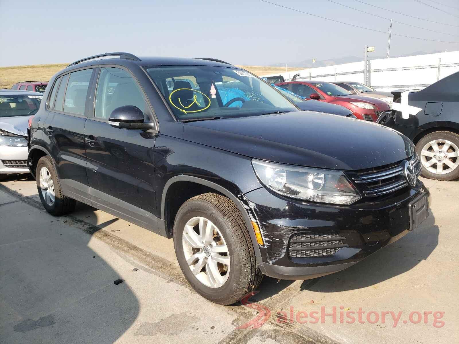 WVGBV7AX8GW552511 2016 VOLKSWAGEN TIGUAN