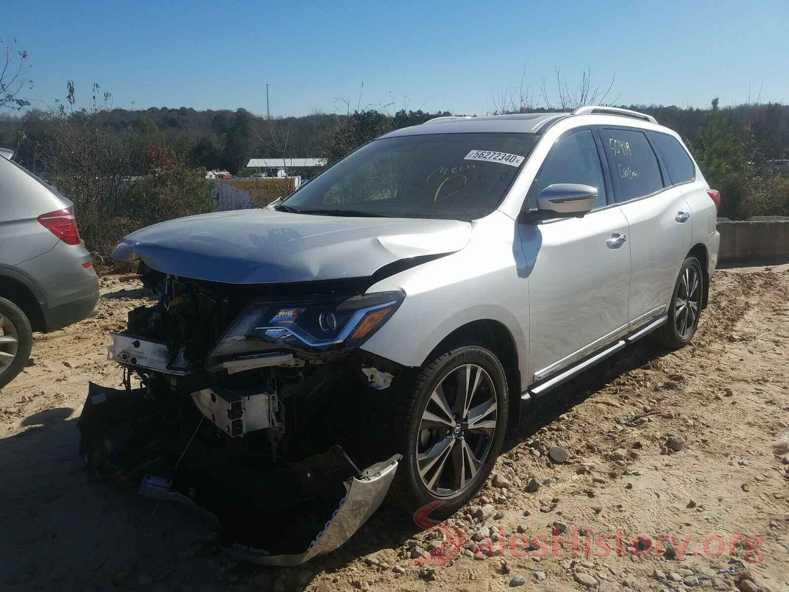 5N1DR2MN3JC663695 2018 NISSAN PATHFINDER