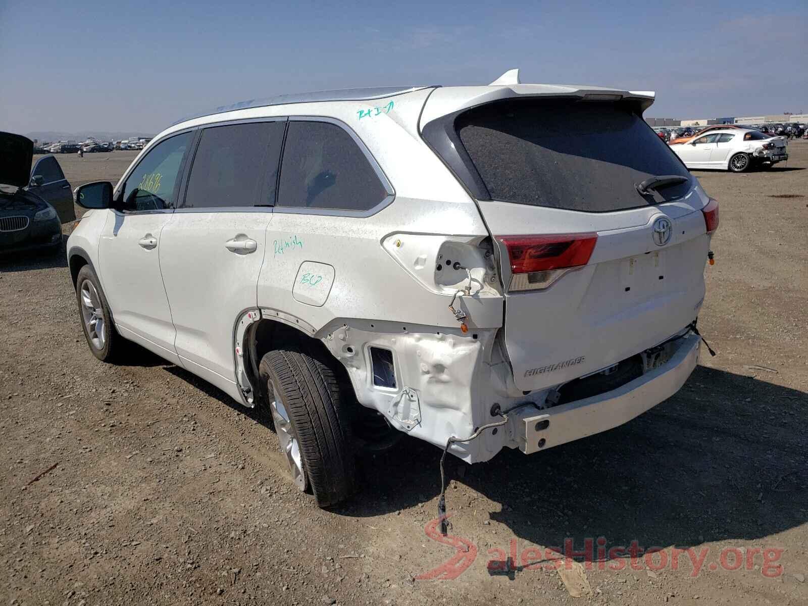 5TDYZRFH5KS306895 2019 TOYOTA HIGHLANDER