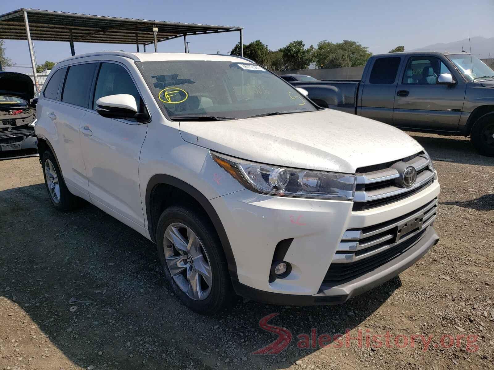 5TDYZRFH5KS306895 2019 TOYOTA HIGHLANDER