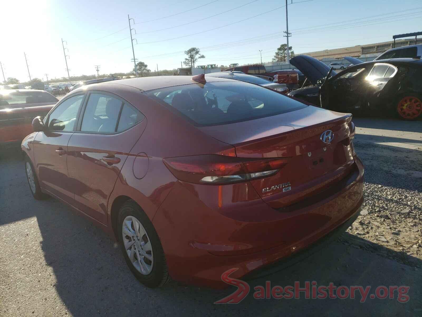 5NPD74LF0HH127690 2017 HYUNDAI ELANTRA