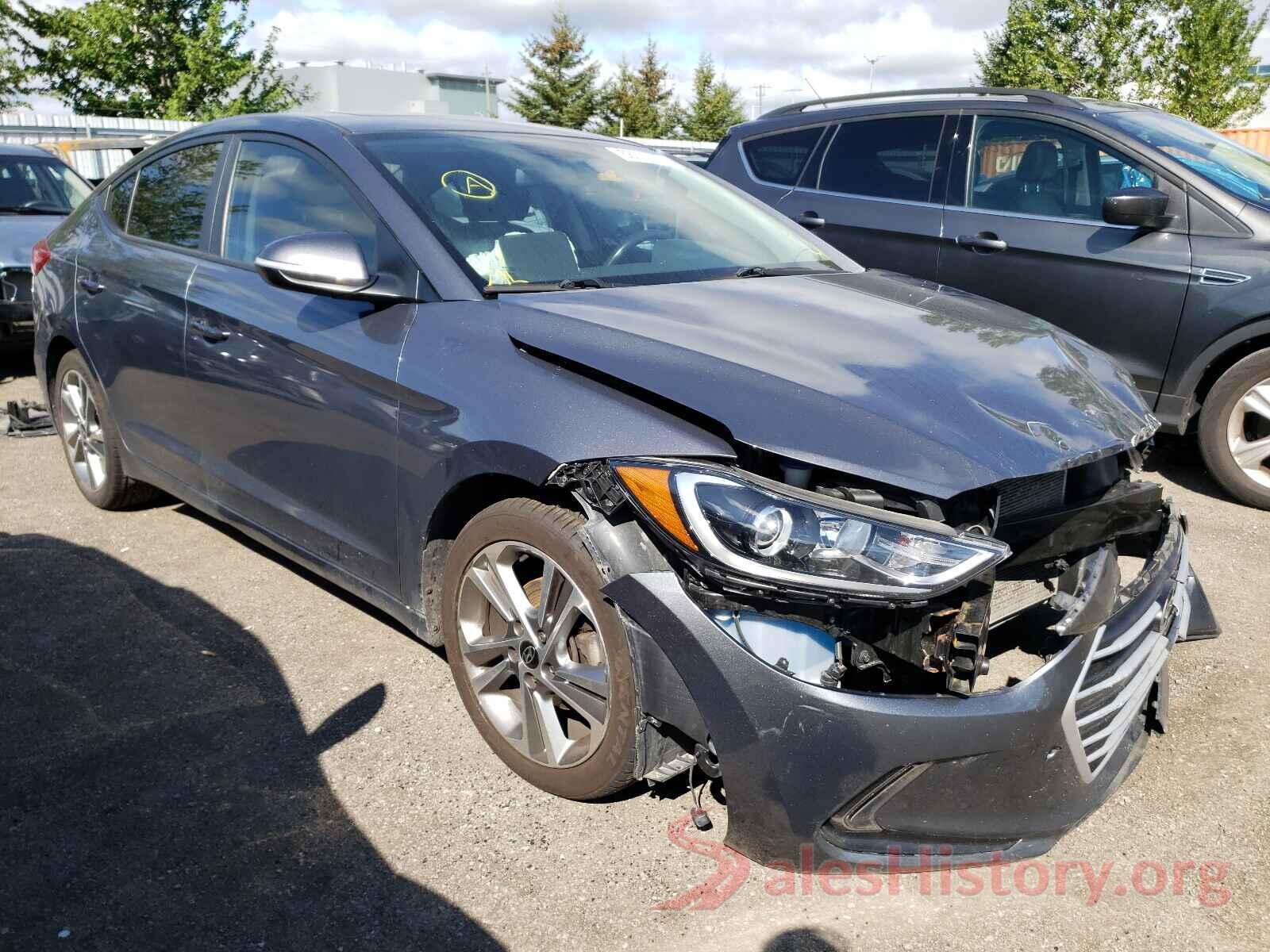 KMHD84LFXHU270015 2017 HYUNDAI ELANTRA