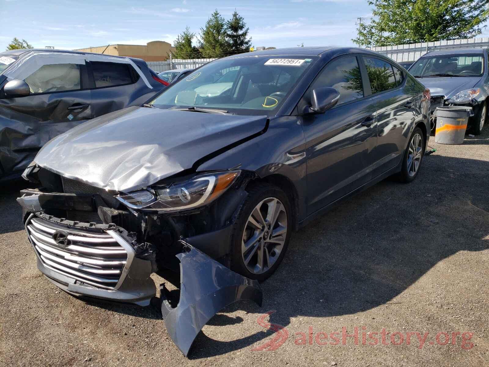 KMHD84LFXHU270015 2017 HYUNDAI ELANTRA