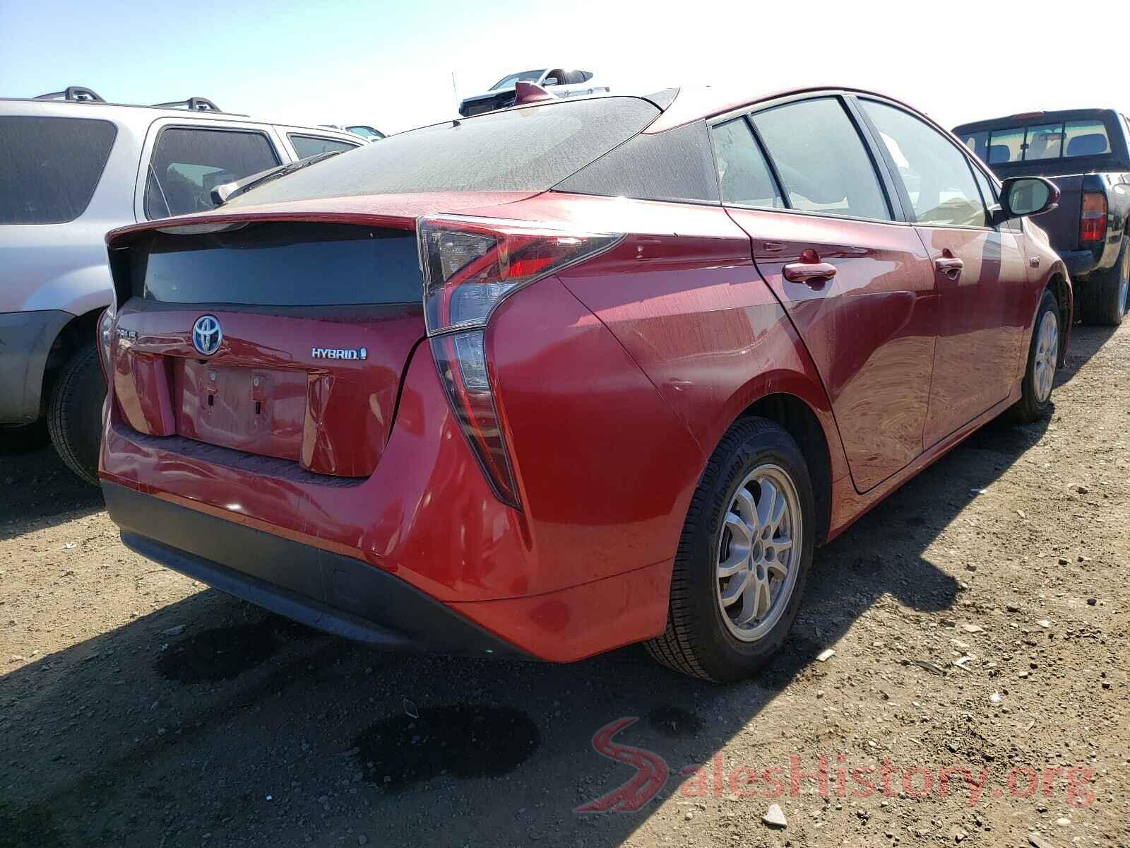 JTDKBRFU3H3533780 2017 TOYOTA PRIUS