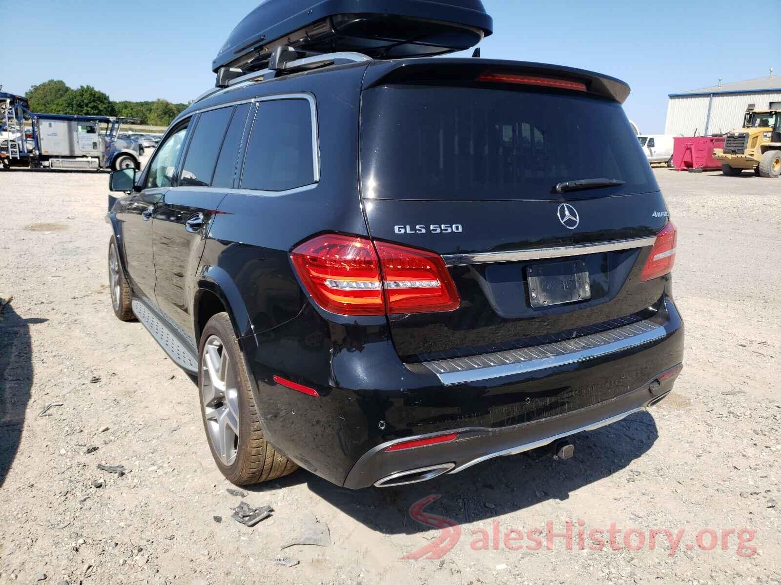 4JGDF7DE1HA761202 2017 MERCEDES-BENZ GLS-CLASS