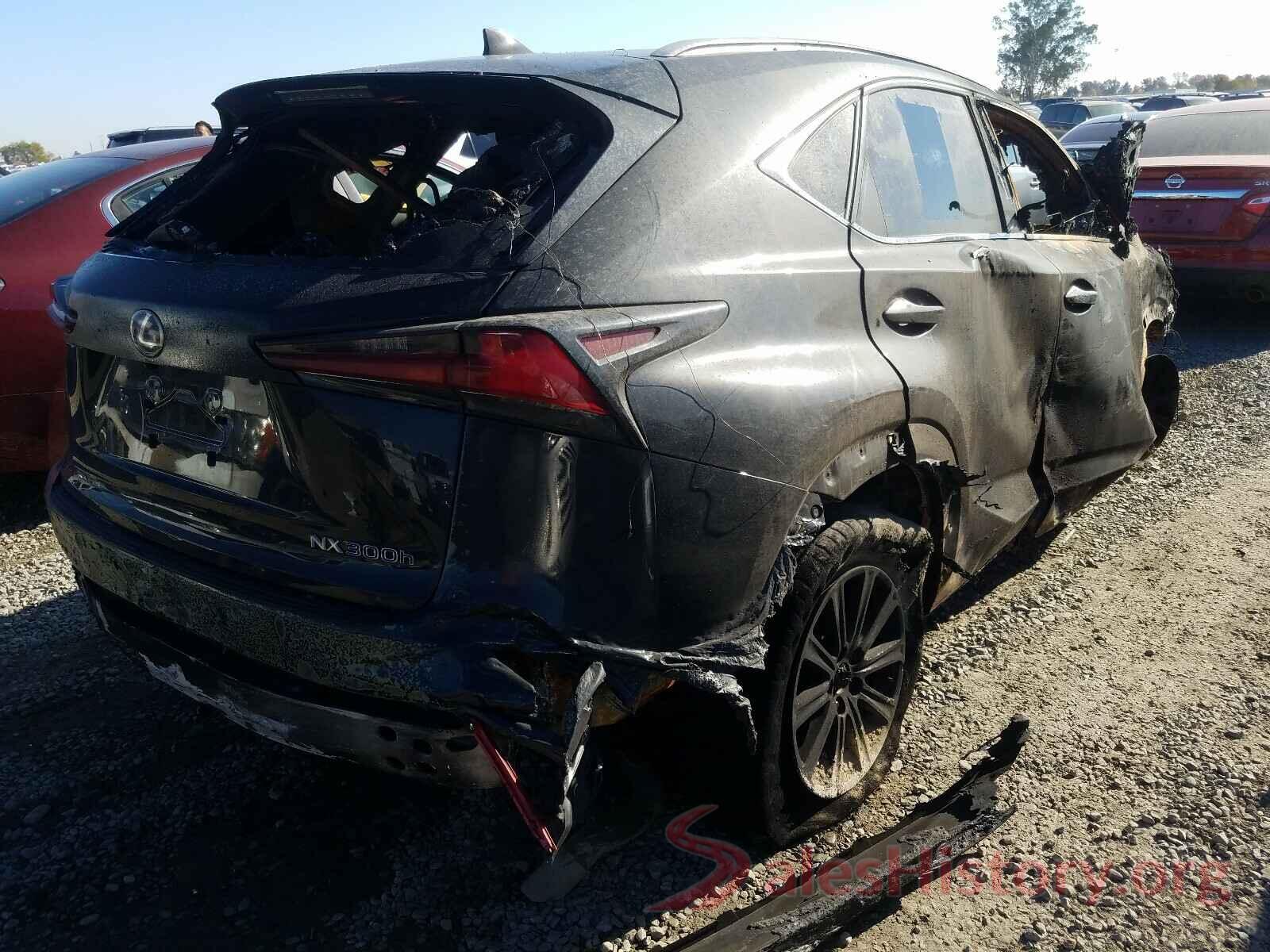 JTJBJRBZ9K2097516 2019 LEXUS NX