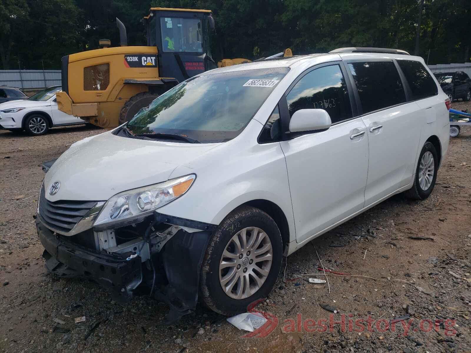 5TDYK3DC5FS665372 2015 TOYOTA SIENNA