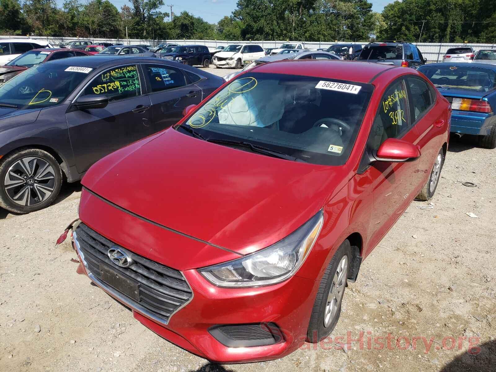 3KPC24A3XJE033068 2018 HYUNDAI ACCENT