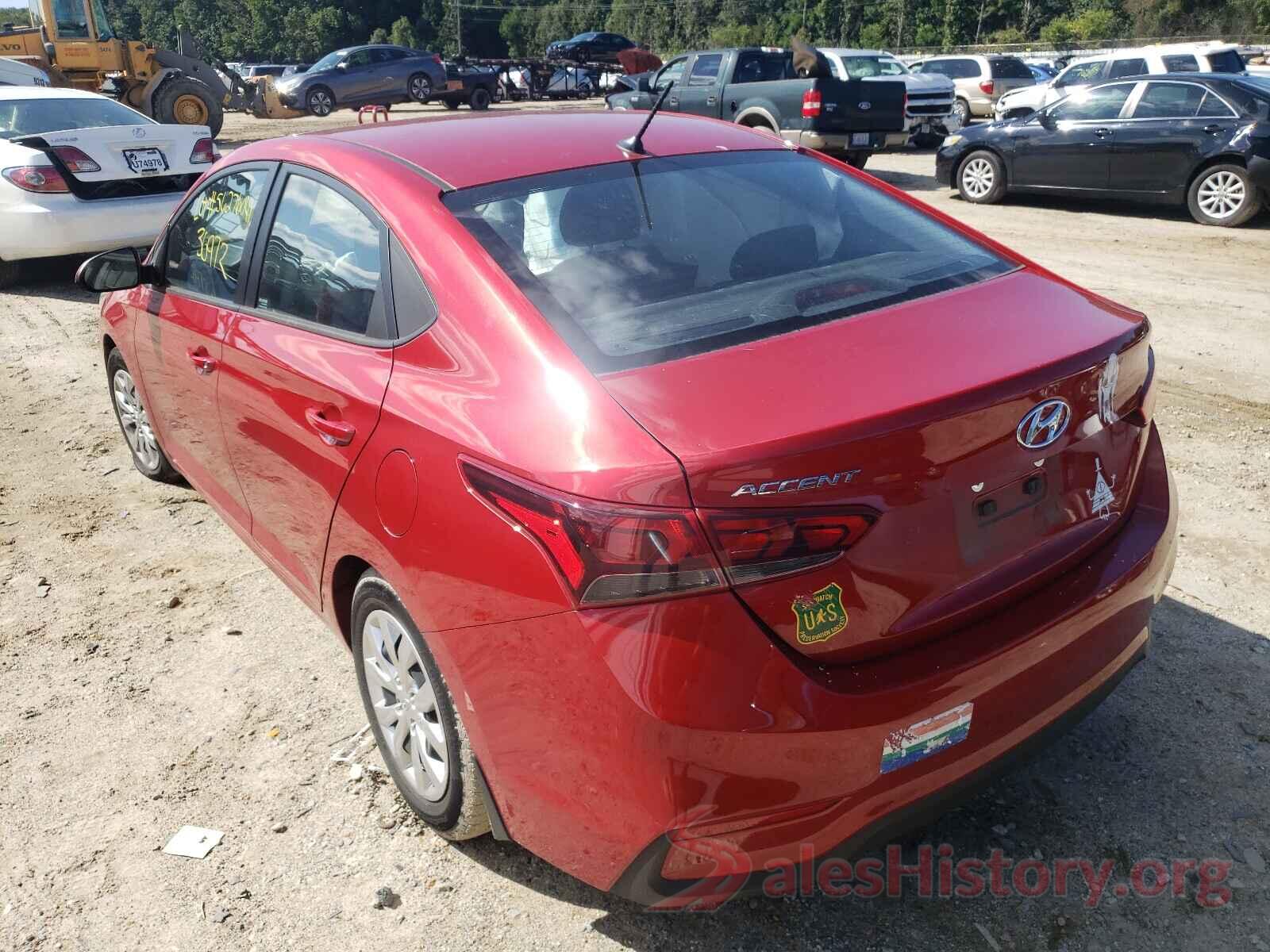 3KPC24A3XJE033068 2018 HYUNDAI ACCENT