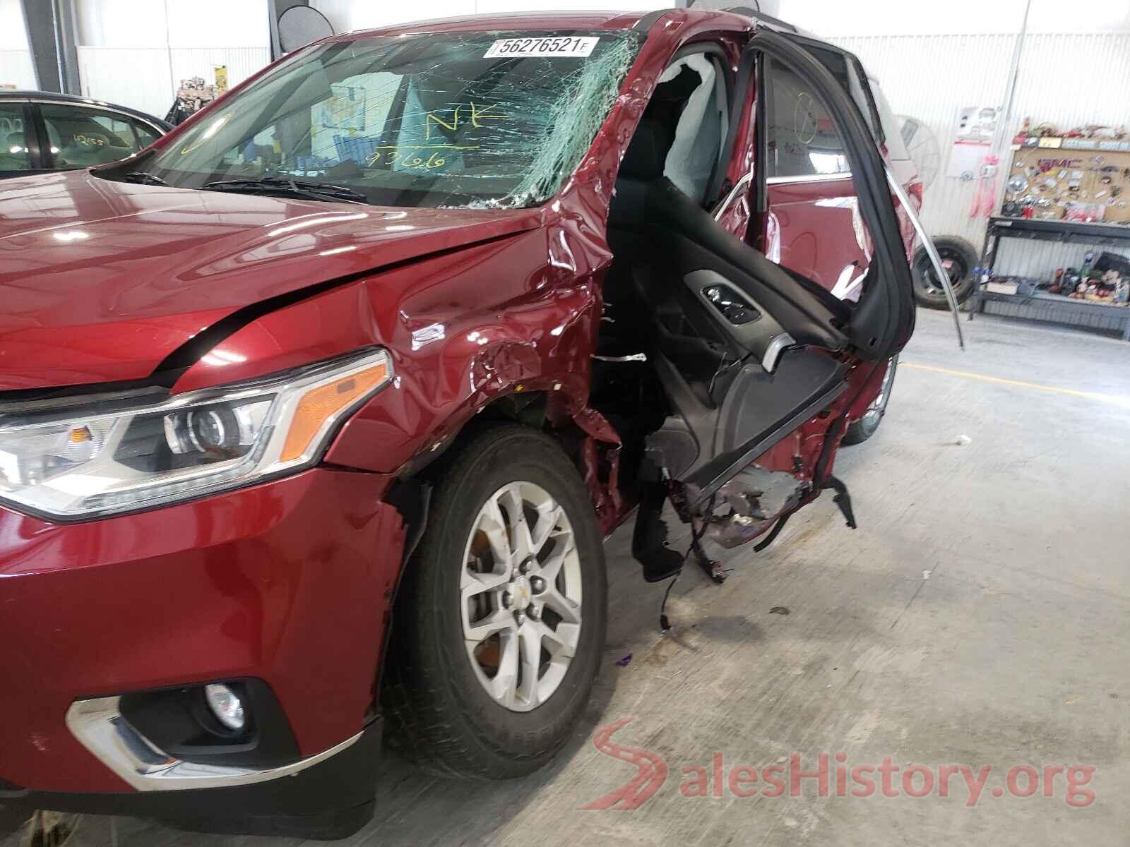 1GNERGKW6JJ169366 2018 CHEVROLET TRAVERSE