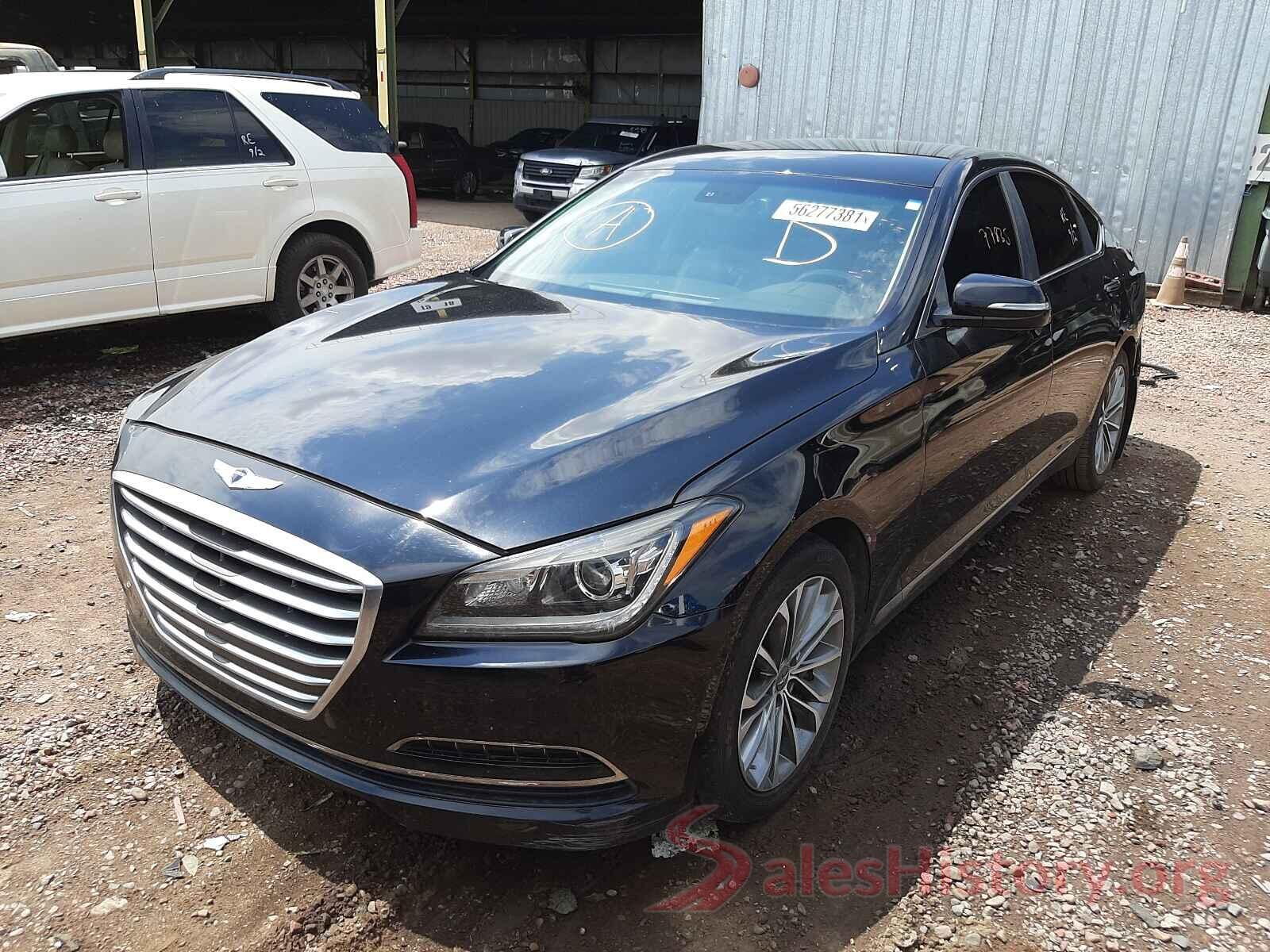 KMHGN4JE9GU143349 2016 HYUNDAI GENESIS