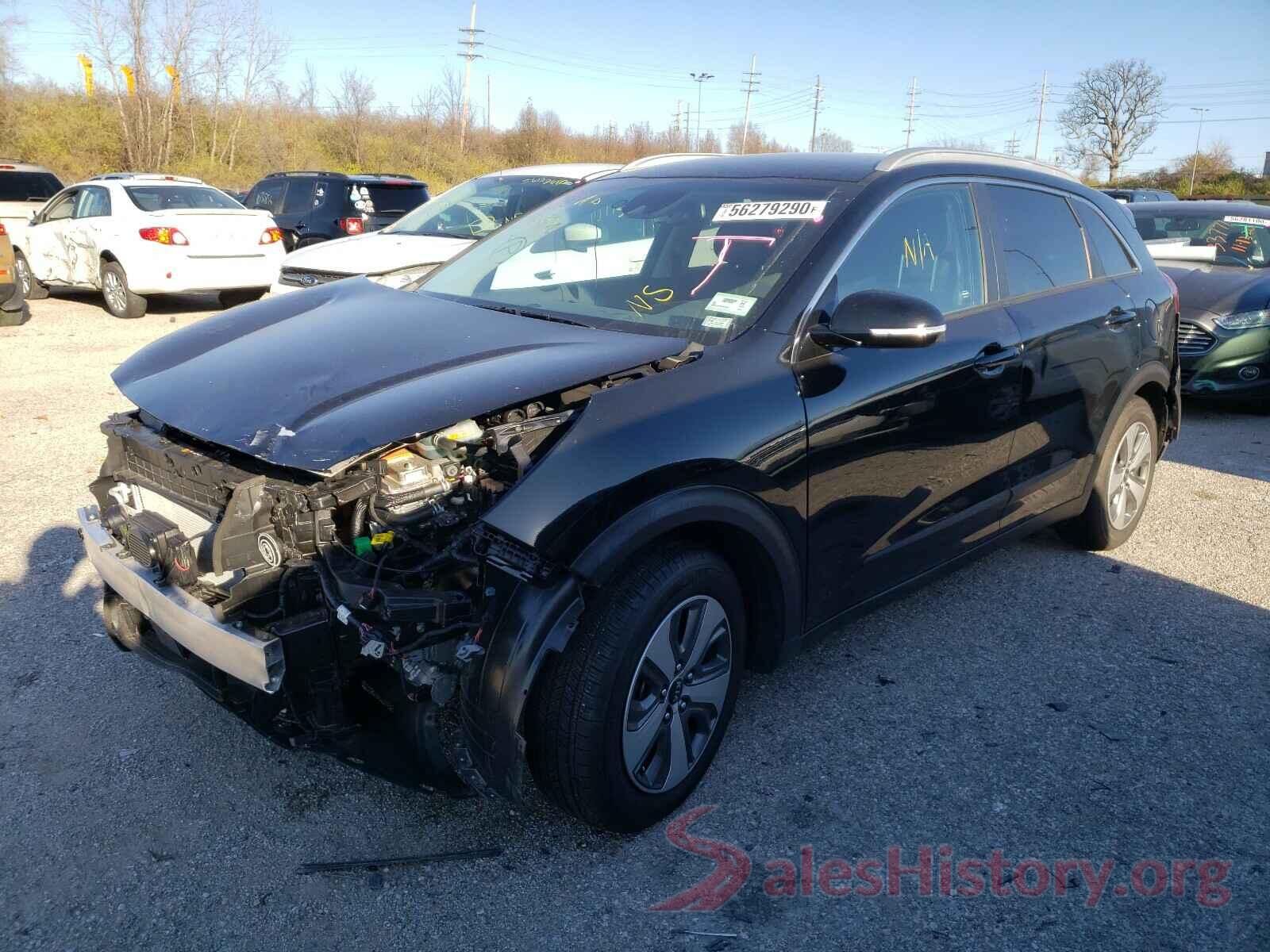 KNDCC3LCXK5240321 2019 KIA NIRO