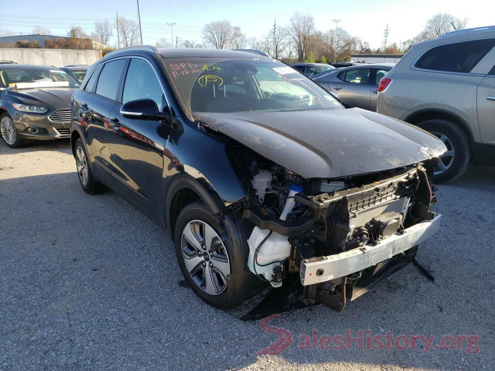 KNDCC3LCXK5240321 2019 KIA NIRO