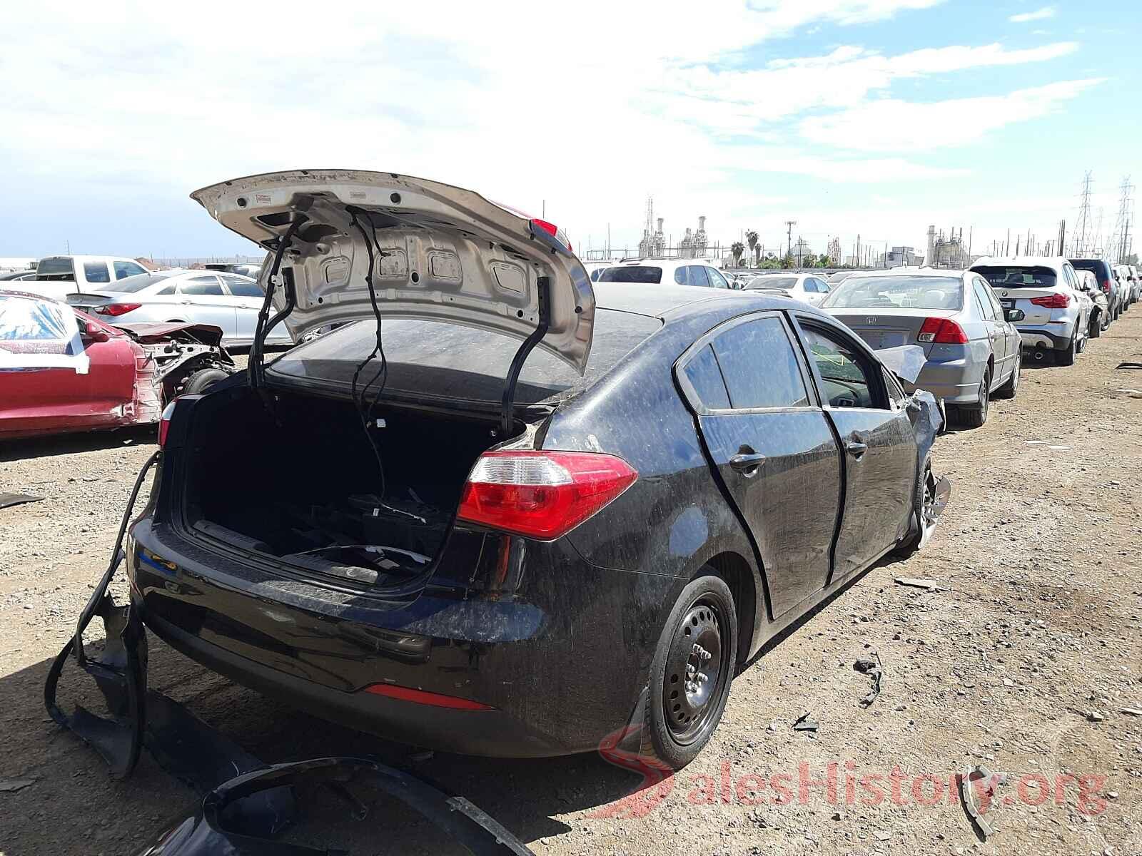 KNAFK4A69G5544201 2016 KIA FORTE