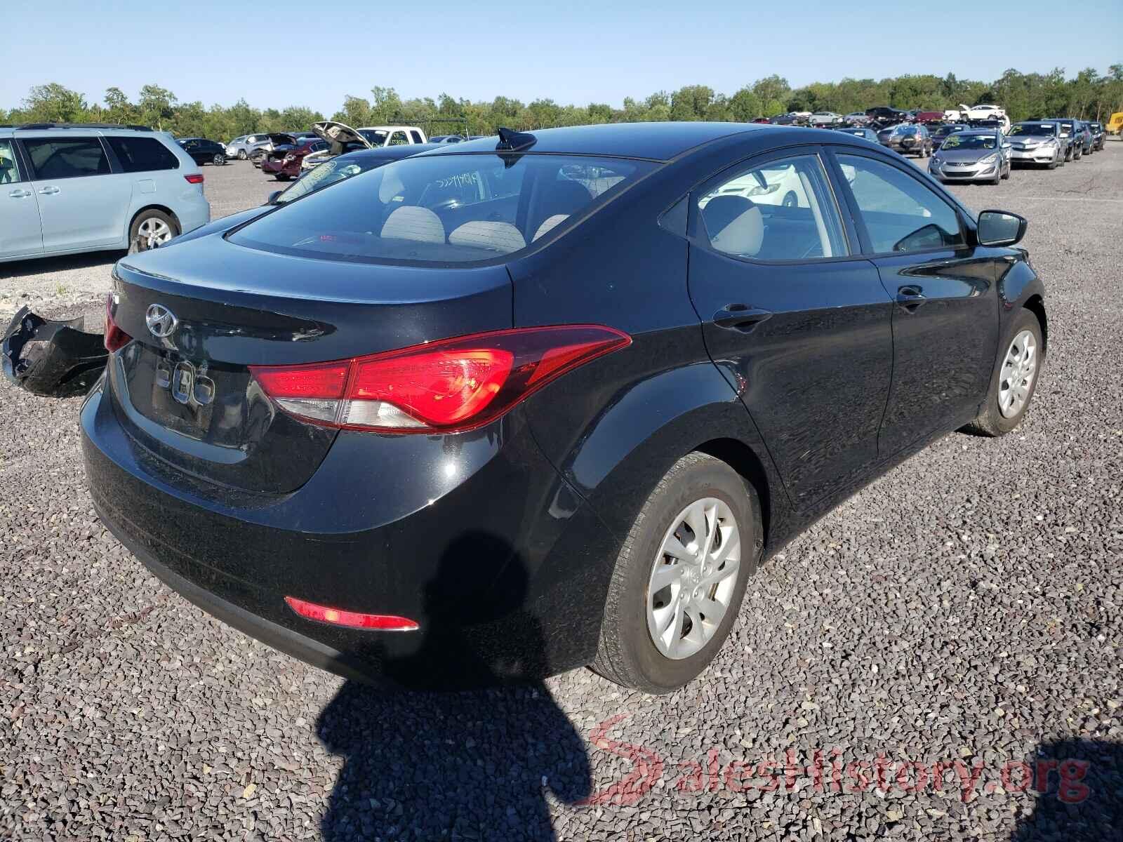 5NPDH4AE5GH683239 2016 HYUNDAI ELANTRA