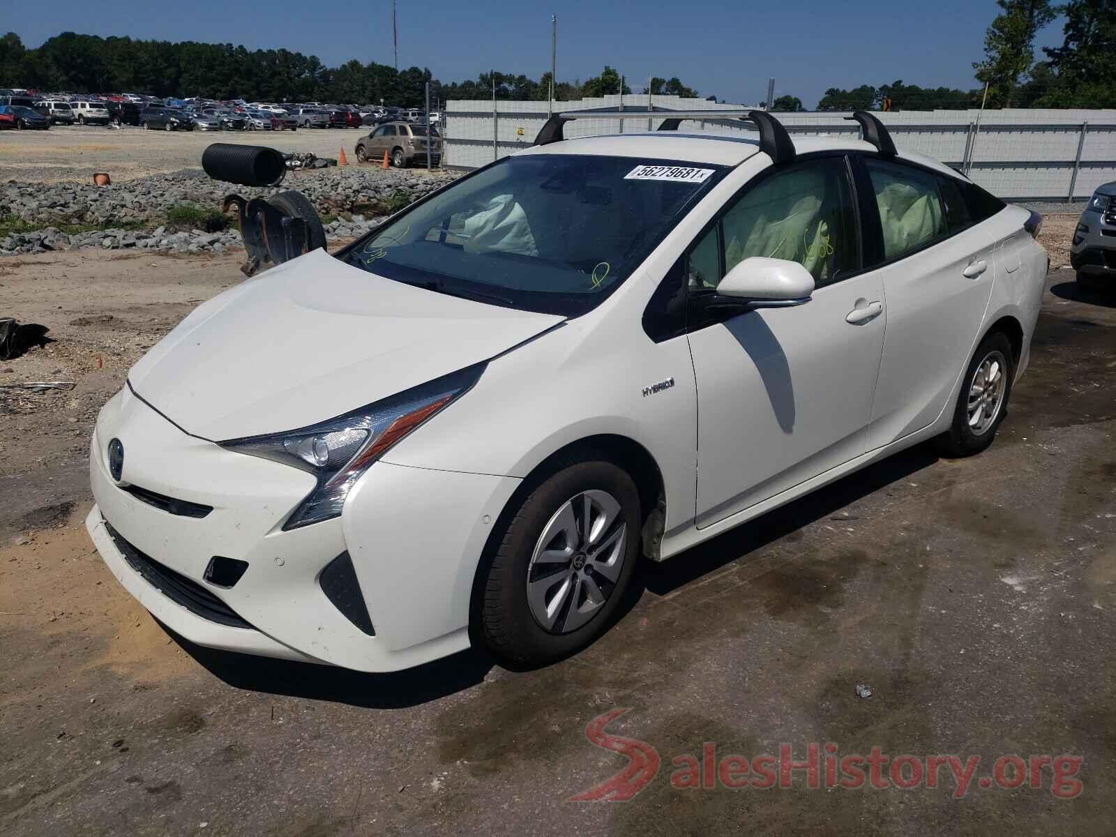 JTDKBRFU1J3063545 2018 TOYOTA PRIUS