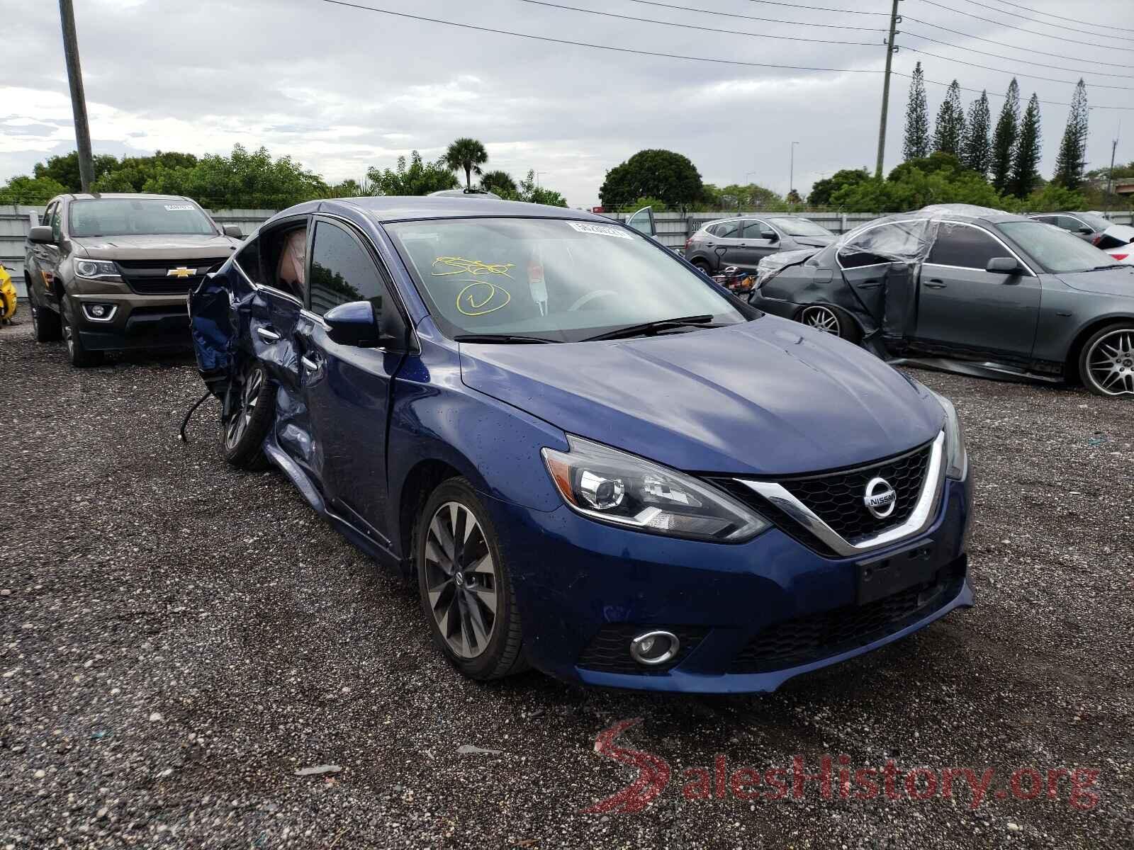 3N1AB7AP0KY306520 2019 NISSAN SENTRA