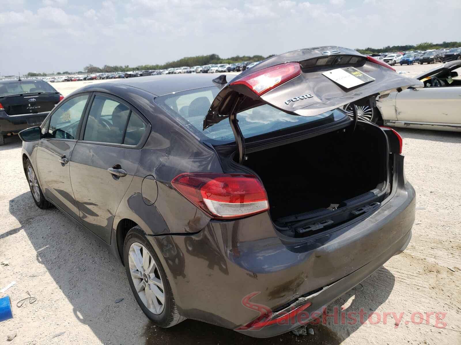 3KPFL4A76HE013312 2017 KIA FORTE