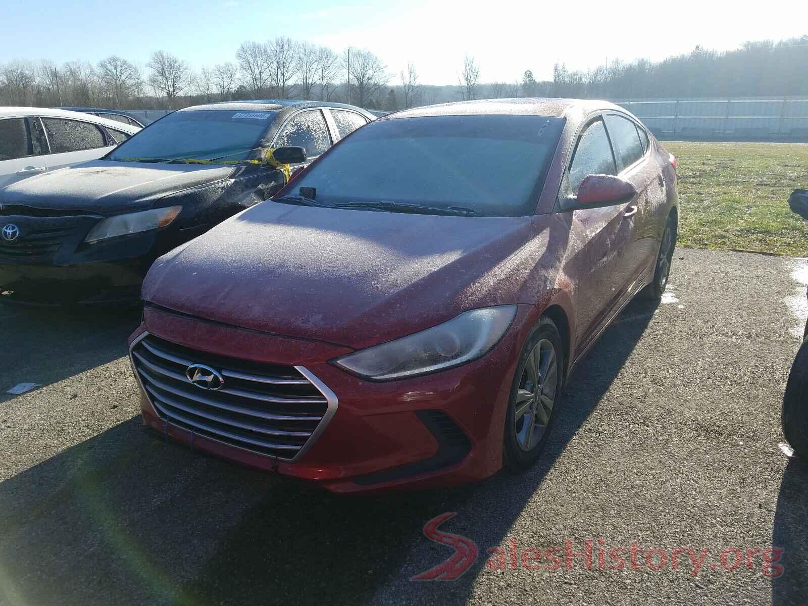 KMHD84LF1HU061424 2017 HYUNDAI ELANTRA