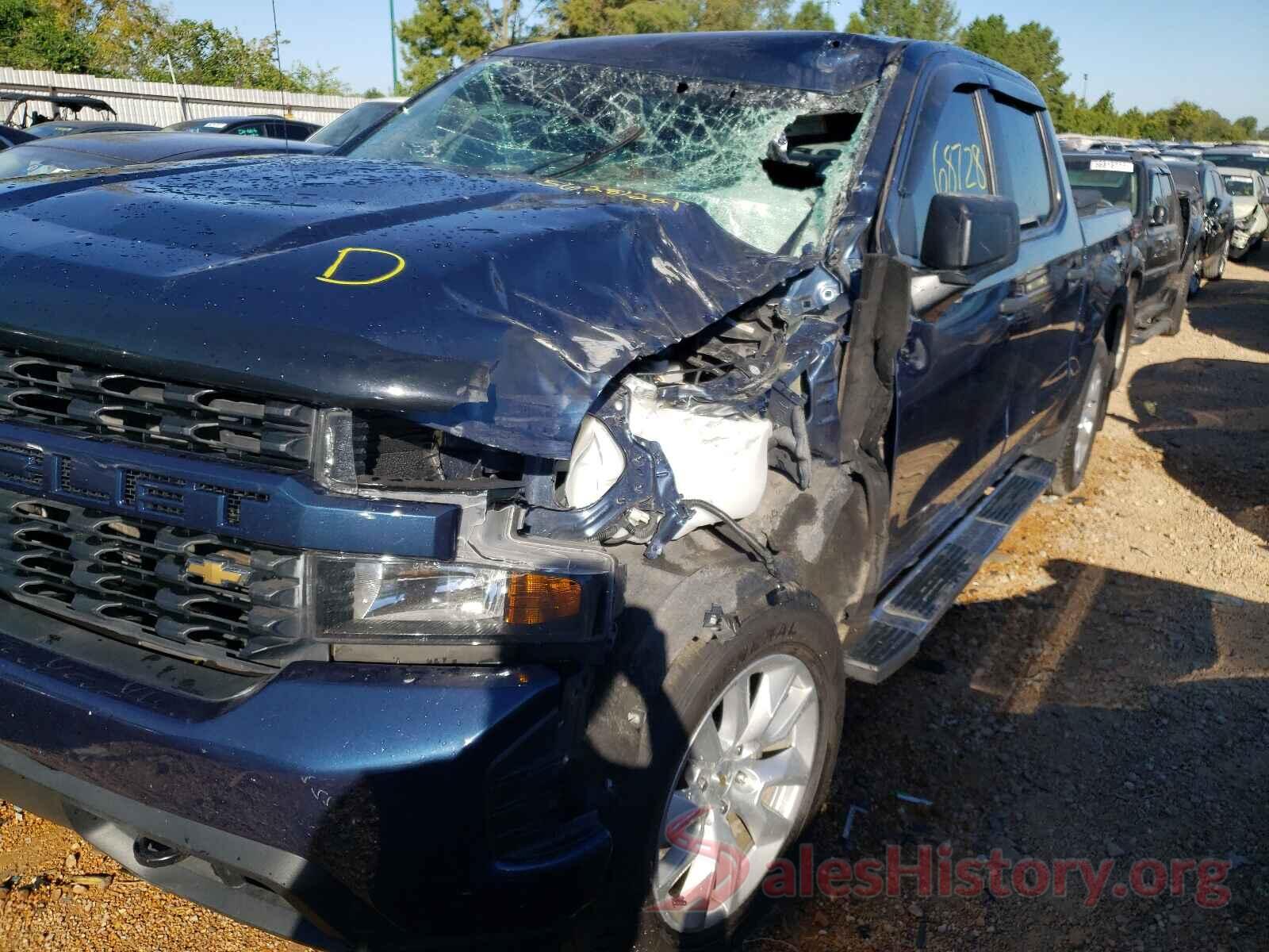 1GCPYBEH0KZ301545 2019 CHEVROLET SILVERADO