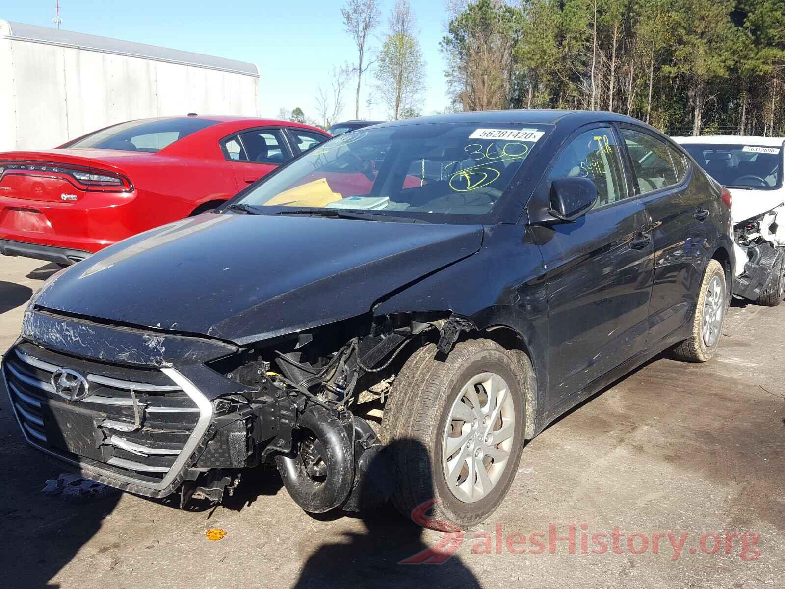 5NPD74LF6HH174013 2017 HYUNDAI ELANTRA