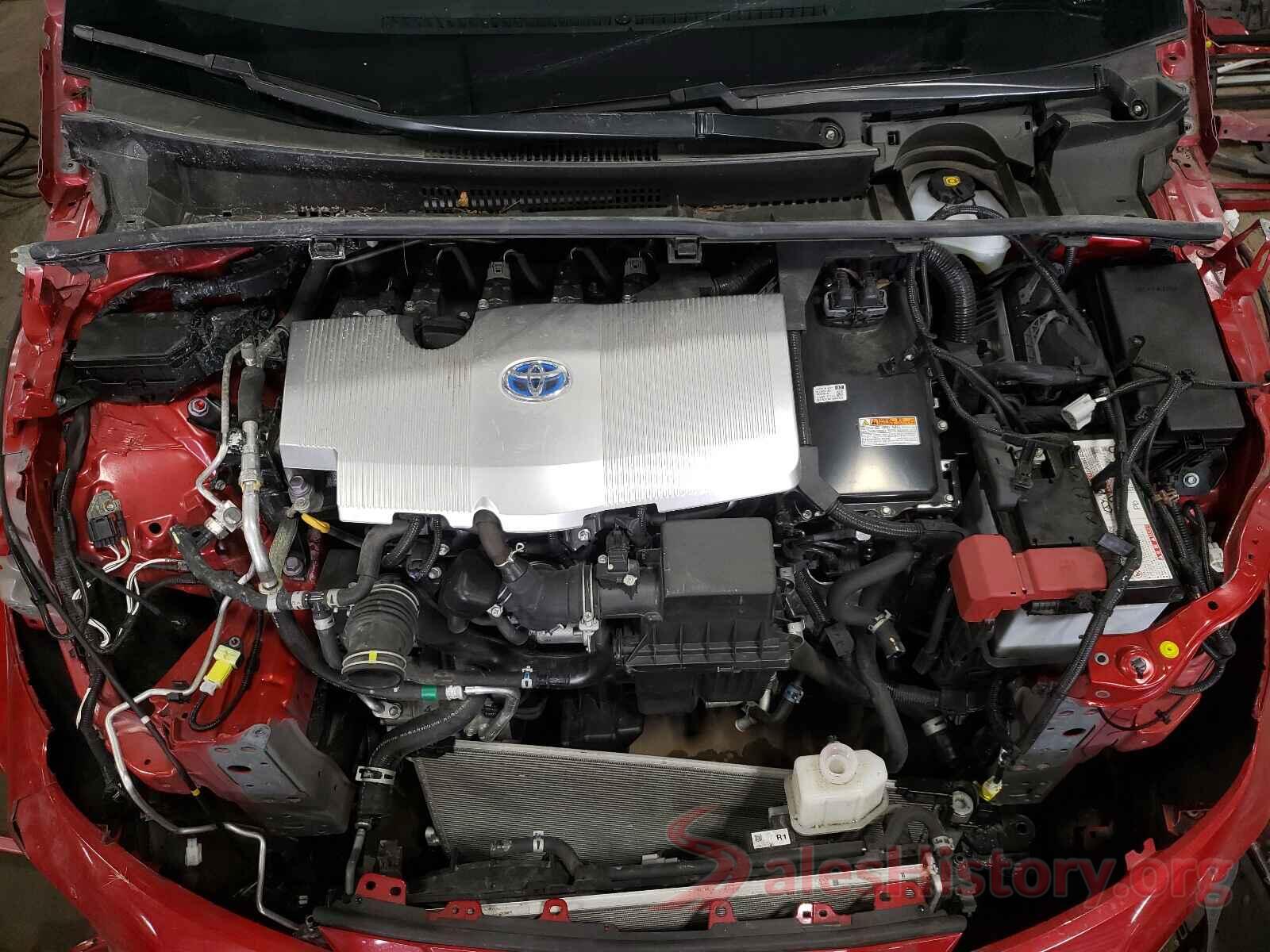 JTDL9RFU9K3011940 2019 TOYOTA PRIUS