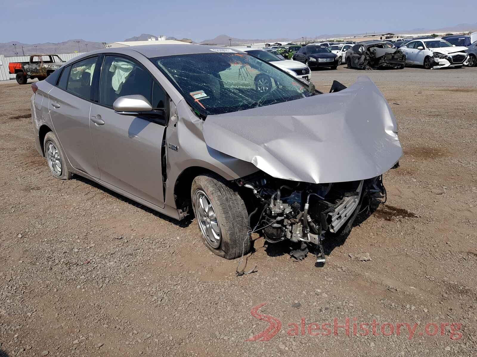 JTDKARFPXK3119075 2019 TOYOTA PRIUS