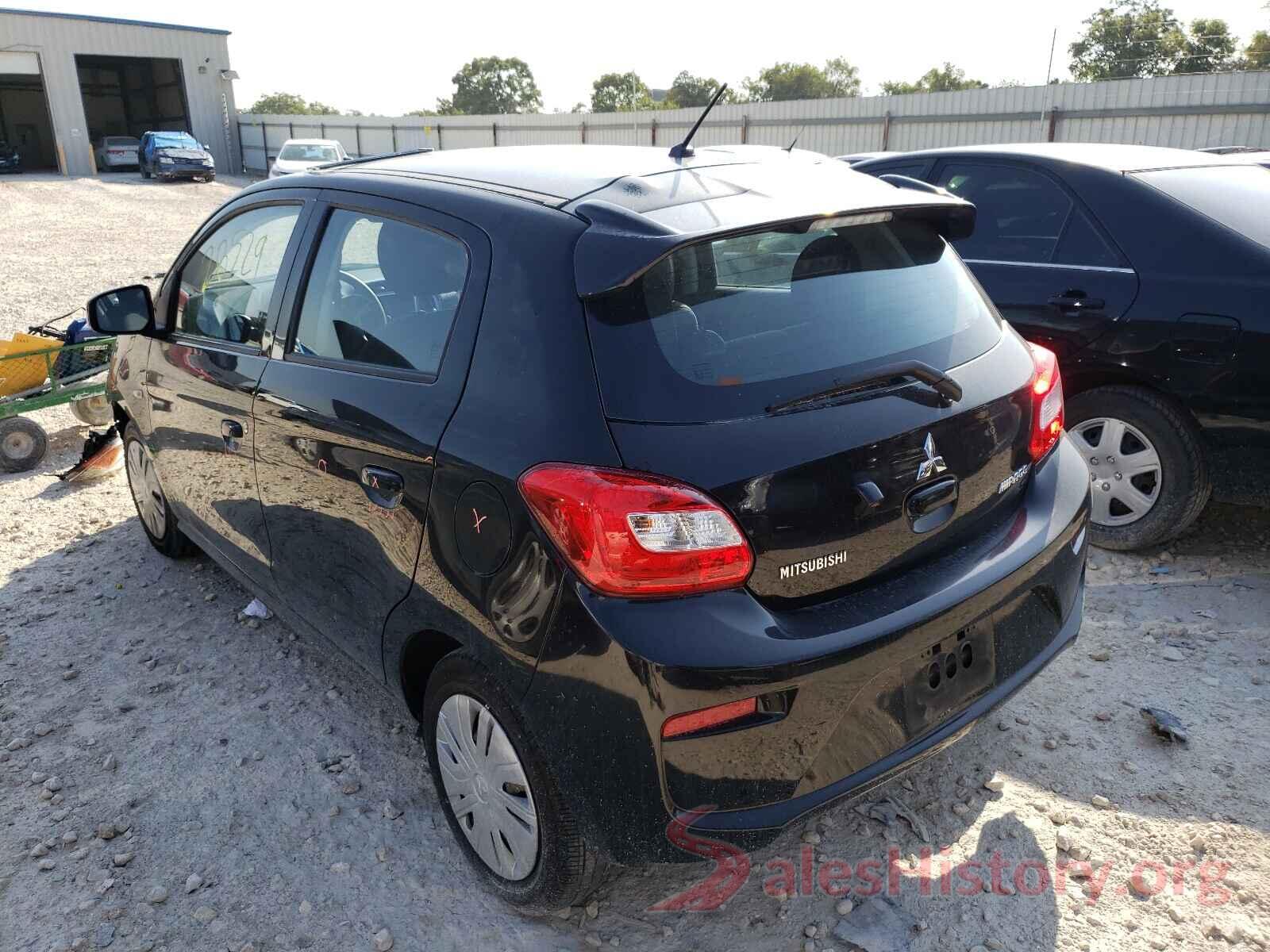 ML32A3HJ8KH001568 2019 MITSUBISHI MIRAGE