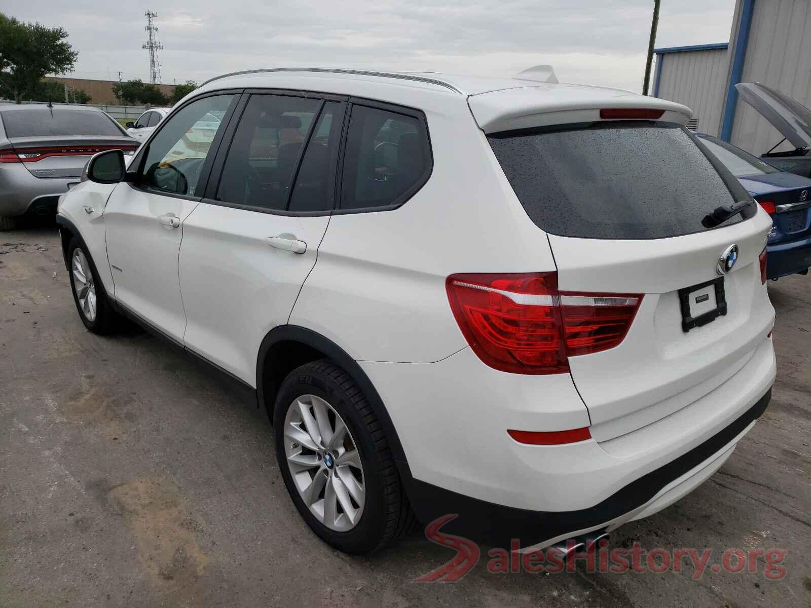 5UXWZ7C38H0V93521 2017 BMW X3