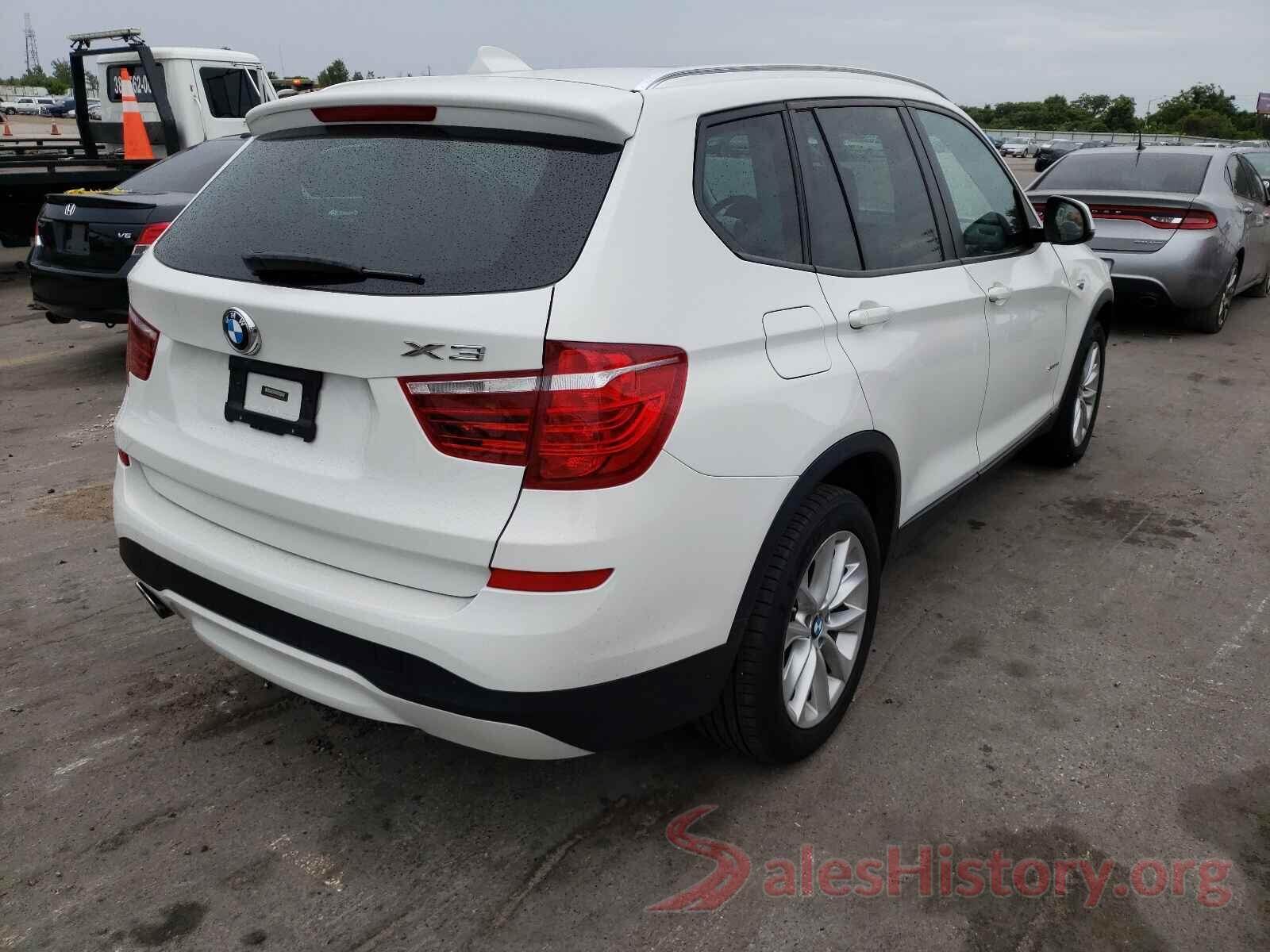 5UXWZ7C38H0V93521 2017 BMW X3