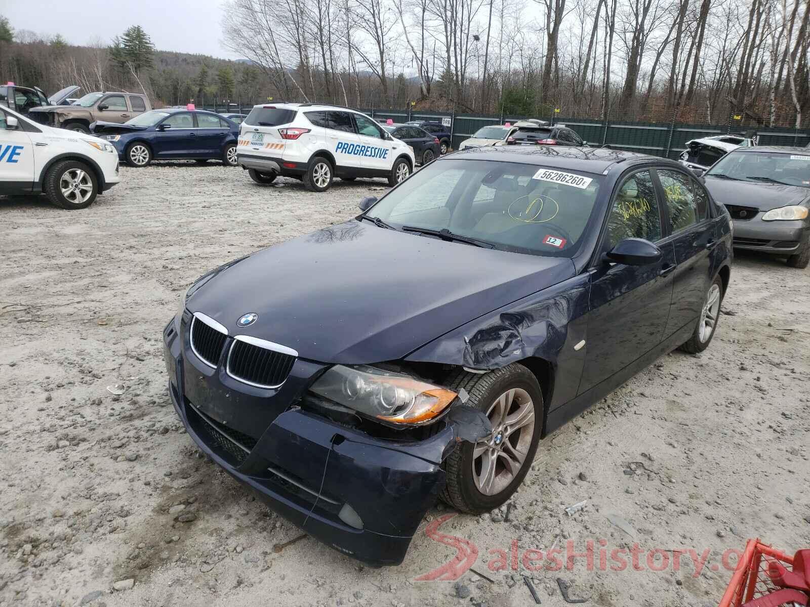 WBAVC735X8KP39175 2008 BMW 3 SERIES