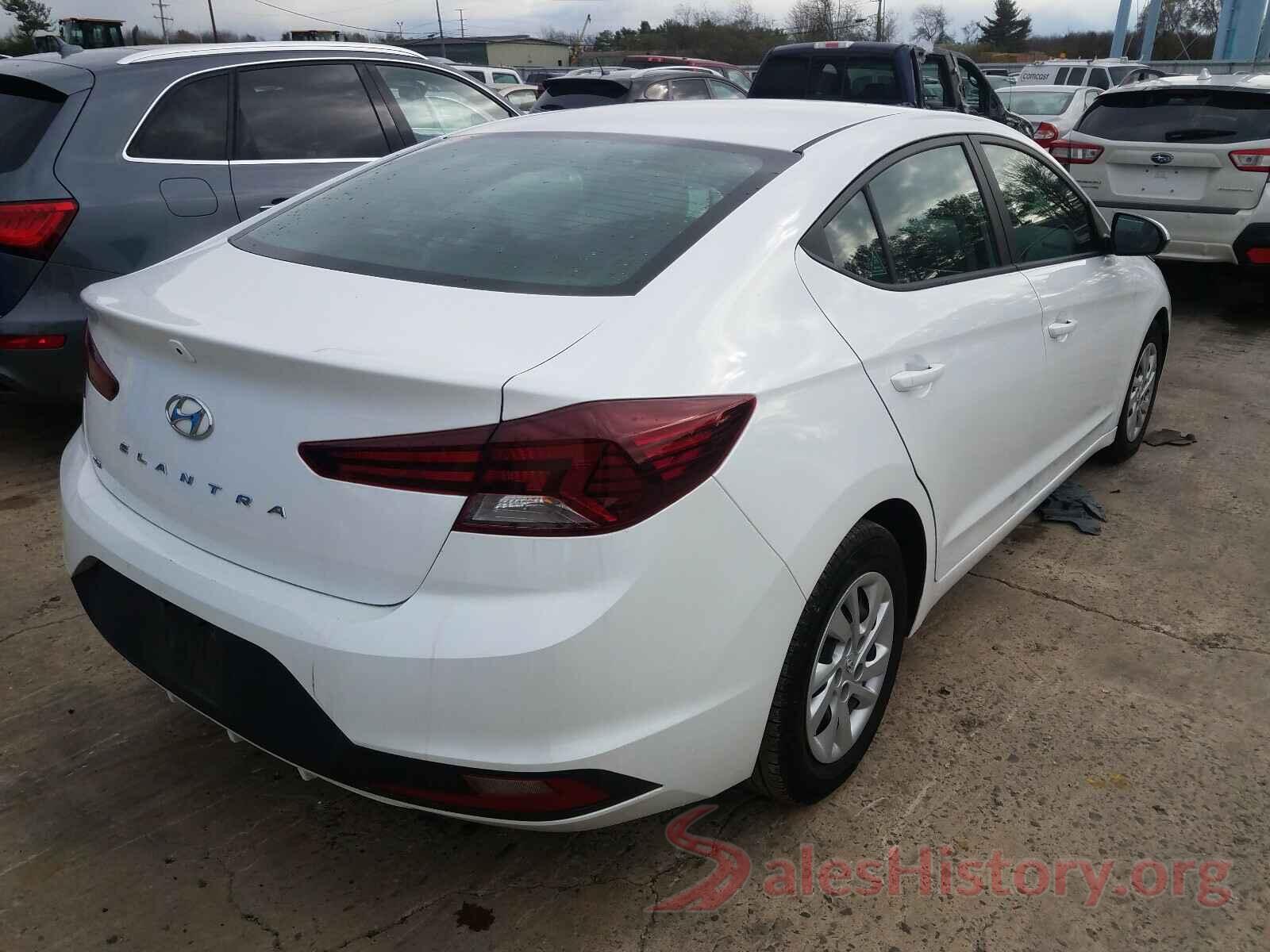 5NPD74LF7KH468916 2019 HYUNDAI ELANTRA