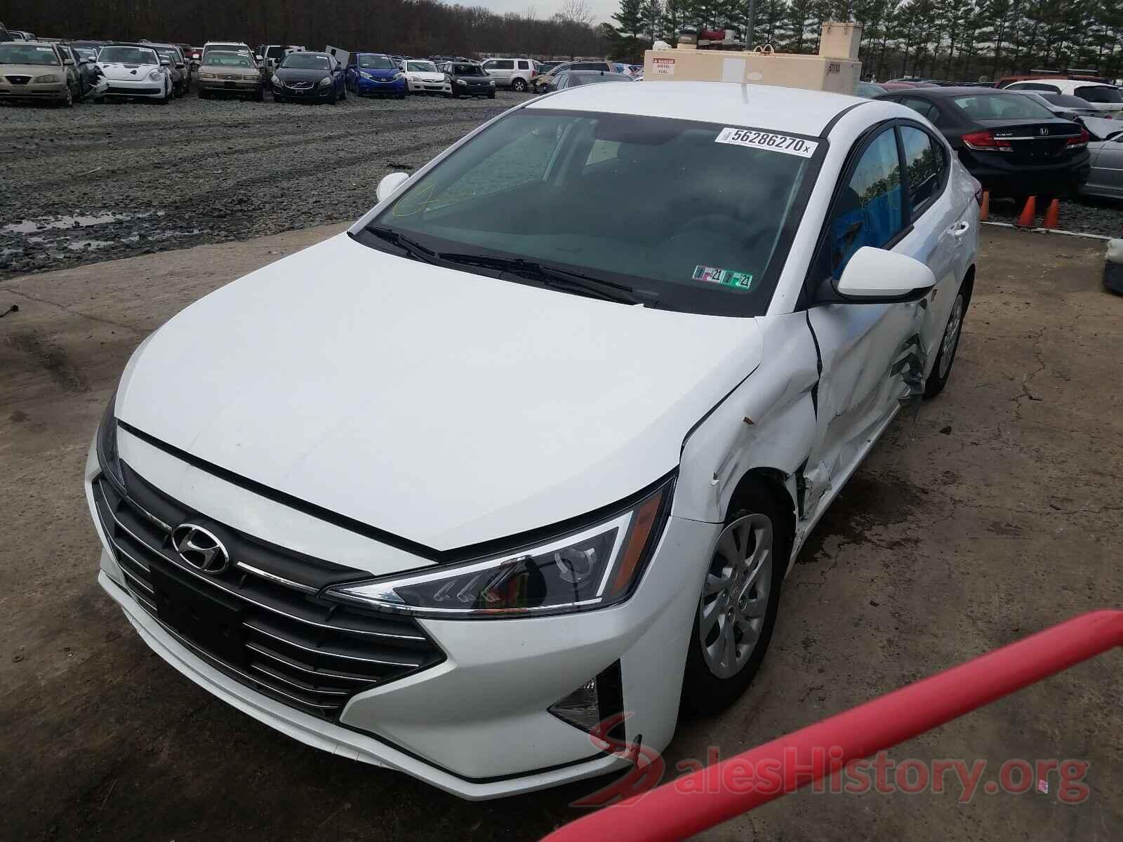 5NPD74LF7KH468916 2019 HYUNDAI ELANTRA