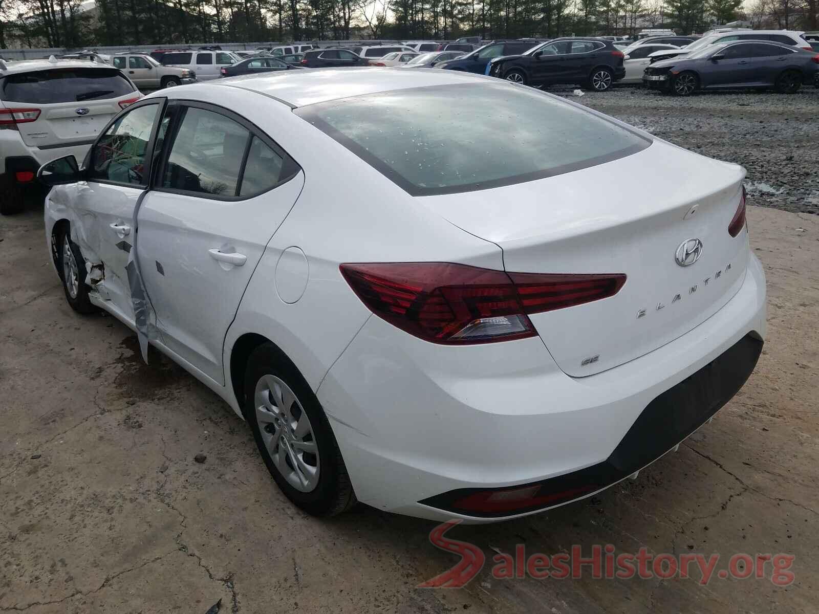 5NPD74LF7KH468916 2019 HYUNDAI ELANTRA