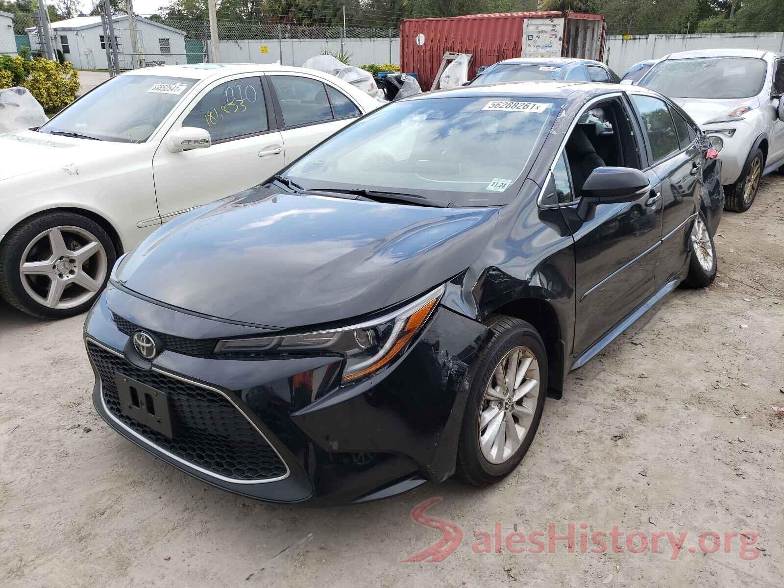 5YFFPRAE5LP082385 2020 TOYOTA COROLLA